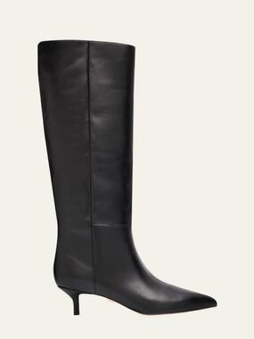 New Veronica Beard Lisa 45 Kitten Heel Knee High Boot Sz 8.5